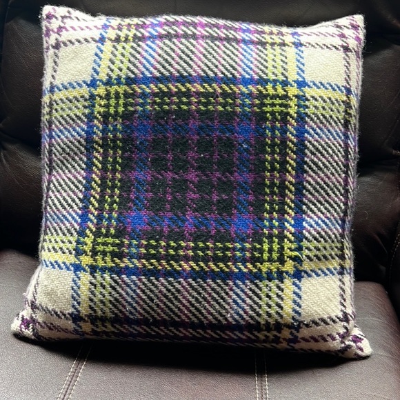 Burberry Other - BURBERRY🇬🇧 || Plaid Decorative Pillow || Lambswool + Cashmere